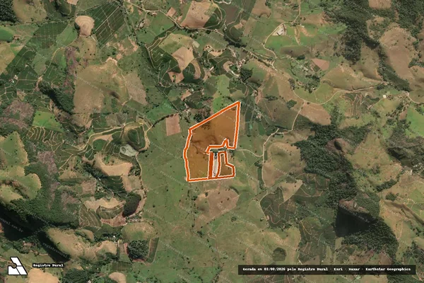Imagem de satélite de Boa Vista em CASTELO - ES