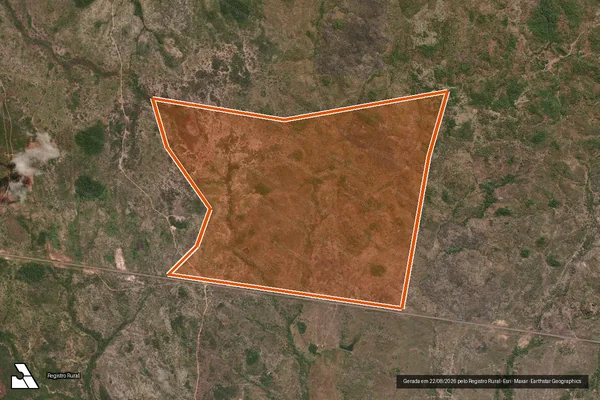 Imagem de satélite de Fazenda Cheiro Verde em ALMAS - TO