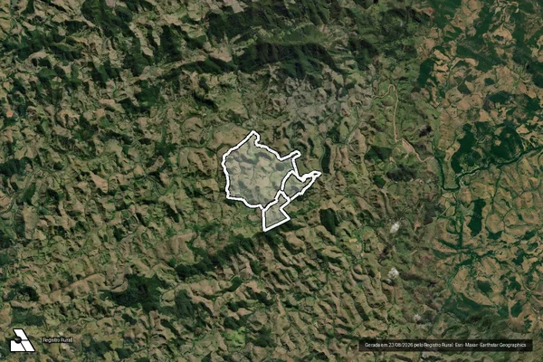 Imagem de satélite de Fazenda sao pedro em RIO DAS FLORES - RJ