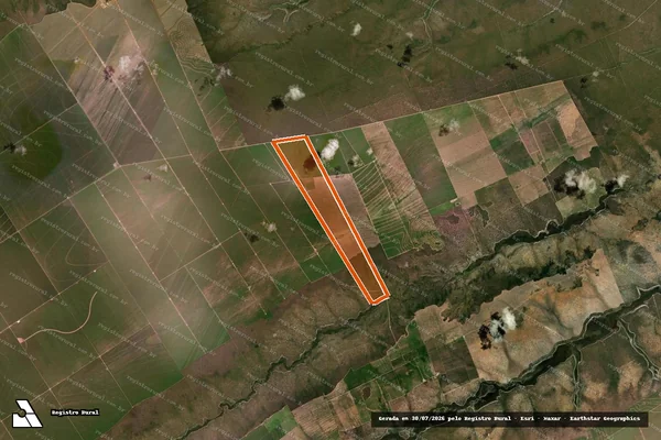 Imagem de satélite de FAZENDA NOSSA SENHORA DA LUZ I em JABORANDI - BA