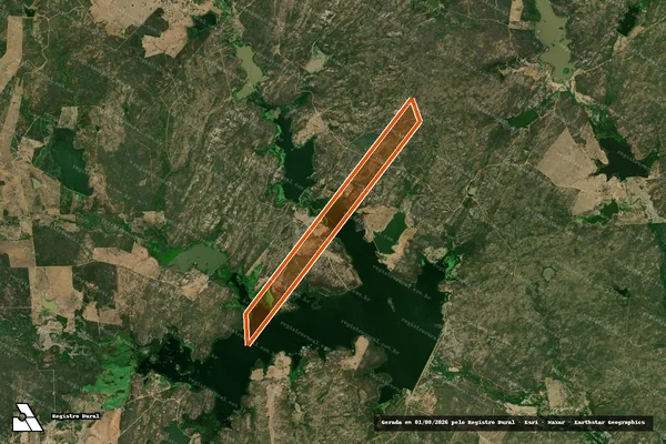 Imagem de satélite de Sitio Palha De Baixo em BELÉM DO BREJO DO CRUZ - PB