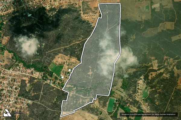 Imagem de satélite de St Santa Ines em CATOLÉ DO ROCHA - PB