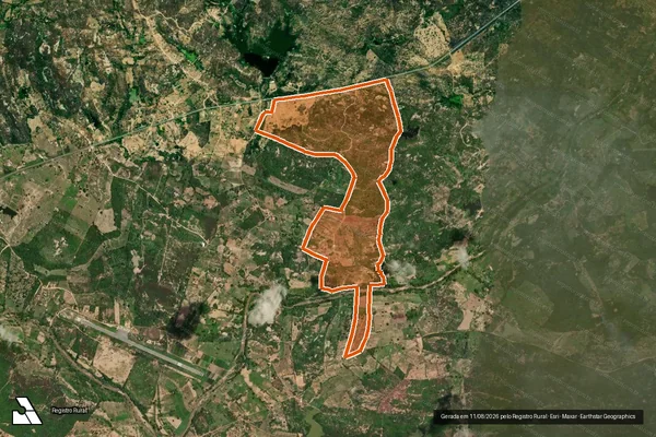 Imagem de satélite de Sitio Goibeira E Serrota em ITAPORANGA - PB