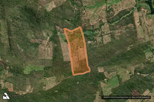 Imagem de satélite de SITIO CORRENTE em ITAPORANGA - PB