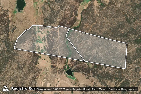 Imagem de satélite de Sitio Boa Fe em SANTANA DO SERIDÓ - RN
