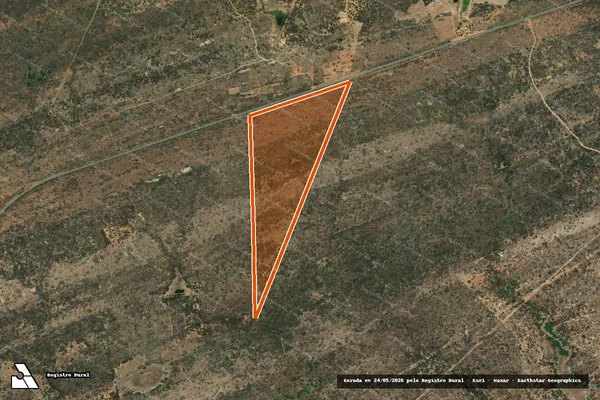 Imagem de satélite de Sitio Cosme Pinto em TAPEROÁ - PB