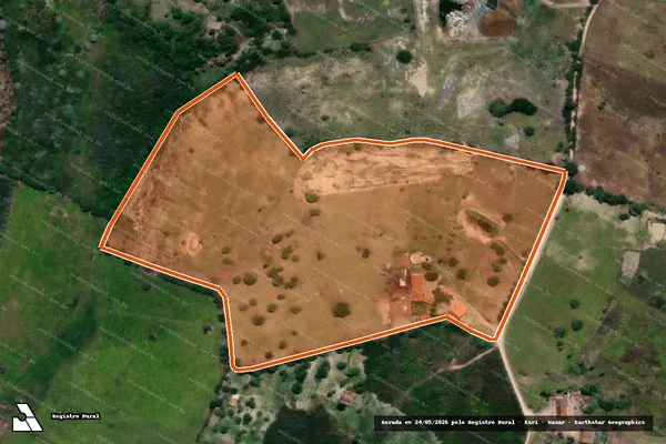 Imagem de satélite de ALTO DA TABOCA em REMÍGIO - PB