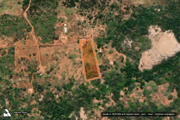 Imagem de satélite de Sitio Fundamento De Cima em DESTERRO - PB