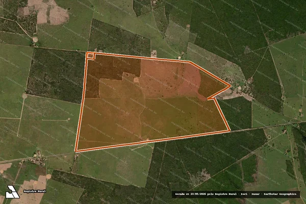 Imagem de satélite de SITIO CASTANHAL em EXU - PE