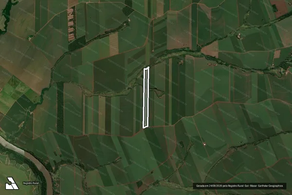 Imagem de satélite de LOTES: 50-A e 50A-1 em SÃO JORGE DO IVAÍ - PR