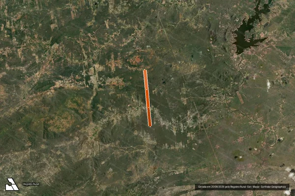 Imagem de satélite de Fazenda Brejo Do Gama em MIRANDIBA - PE