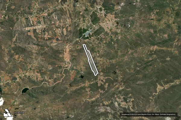 Imagem de satélite de SITIO ALAZÃO em SALGUEIRO - PE