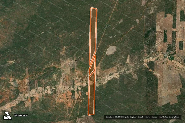 Imagem de satélite de Sitio Cacimbinha em SALGUEIRO - PE
