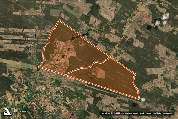 Imagem de satélite de Fazenda Juazeiro Den S Izabel em SERRITA - PE