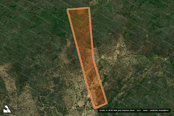Imagem de satélite de Sitio Cachoeirão em ARCOVERDE - PE