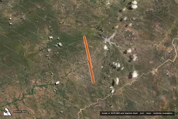 Imagem de satélite de Fazenda Rancho Dos Homens em FLORESTA - PE