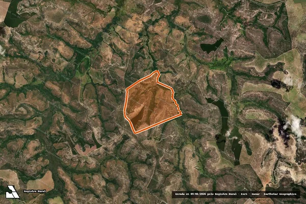 Imagem de satélite de Fazenda Reunidas Barroso em JOÃO PINHEIRO - MG