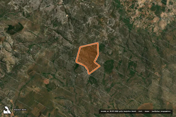 Imagem de satélite de Faz Sao Joao Ou Sao Miguel em BOCAIÚVA - MG