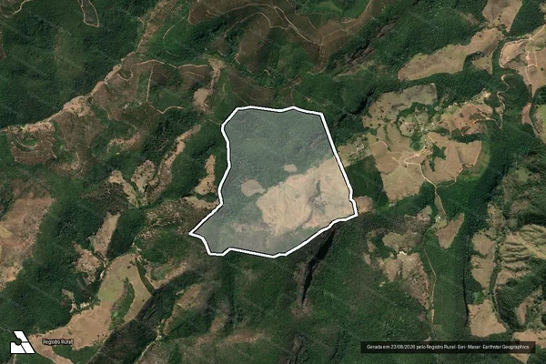 Imagem de satélite de Rodovalho em ANTÔNIO DIAS - MG