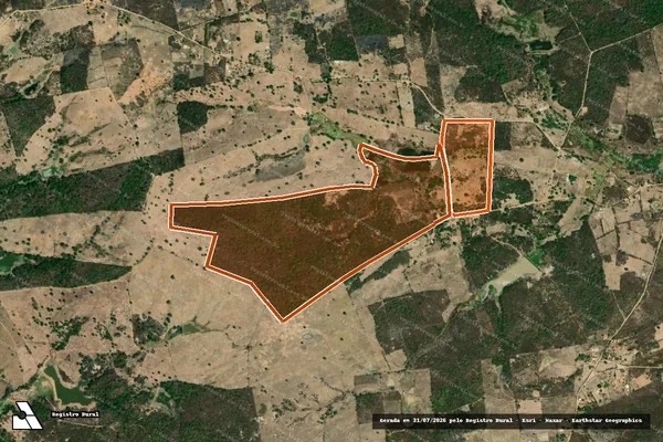 Imagem de satélite de Sitio Bezerros em TABIRA - PE