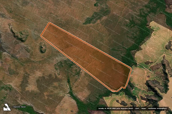 Imagem de satélite de Fazenda Santa Maria Lote 01 em BALSAS - MA