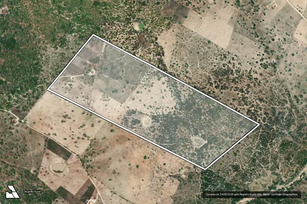 Imagem de satélite de Sitio Boa Vista em ÁGUAS BELAS - PE