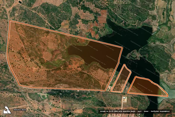 Imagem de satélite de FAZENDA ALGODOES em TERRA NOVA - PE