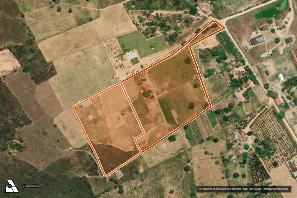 Imagem de satélite de SITIO BATINGA em BELO JARDIM - PE