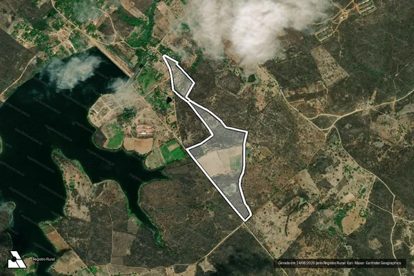 Imagem de satélite de SITIO TABOCAS em CARUARU - PE