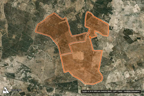Imagem de satélite de Fazenda Barrocas em CAETÉS - PE