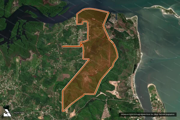 Imagem de satélite de Fazenda Água Da Prata em IGARASSU - PE