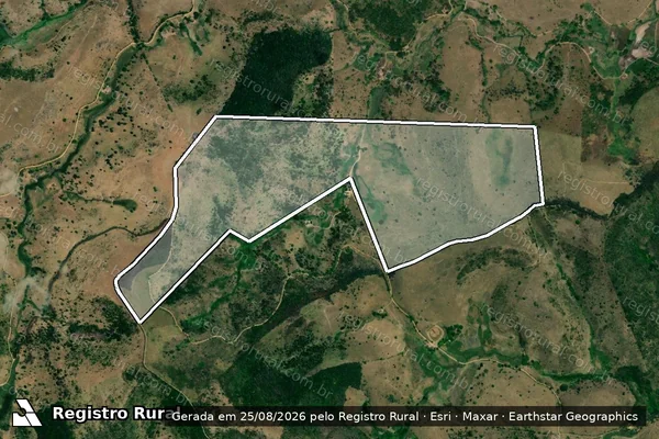 Imagem de satélite de Fazenda Canada em CANHOTINHO - PE