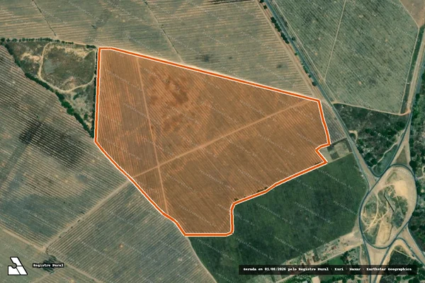 Imagem de satélite de Fazenda Telma Gleba 10 em PILAR - AL