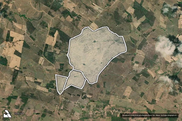 Imagem de satélite de FAZENDA GOLFINHO em GARARU - SE