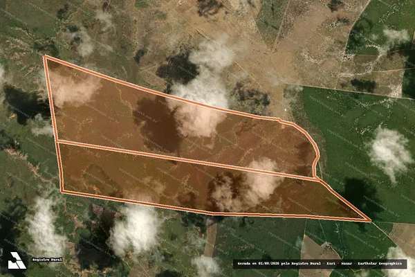 Imagem de satélite de FAZENDA PAU DAGUA em JEREMOABO - BA