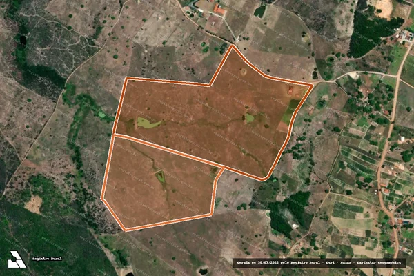 Imagem de satélite de FAZENDA RIACHO PRETO em CAMPO DO BRITO - SE