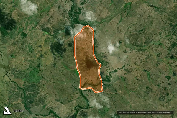 Imagem de satélite de Fazenda Sao Luiz em LAGARTO - SE
