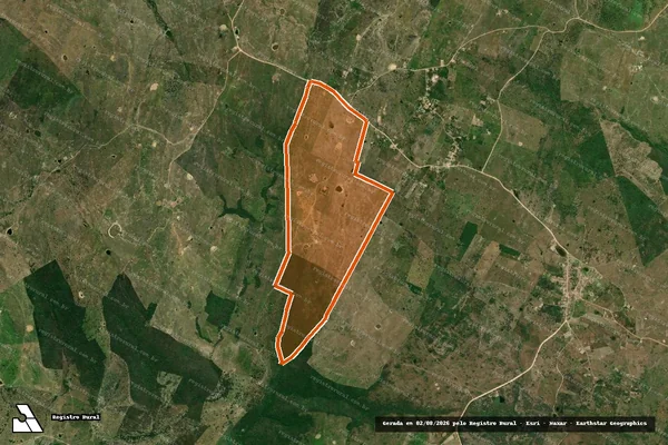 Imagem de satélite de Fazenda Sao Paulo em SIMÃO DIAS - SE