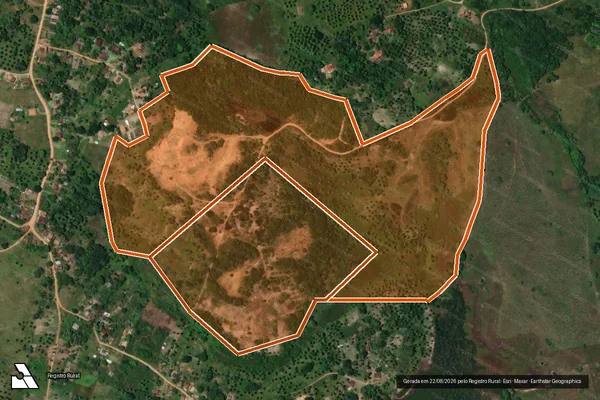 Imagem de satélite de FAZENDA SUMARE em SÃO CRISTÓVÃO - SE