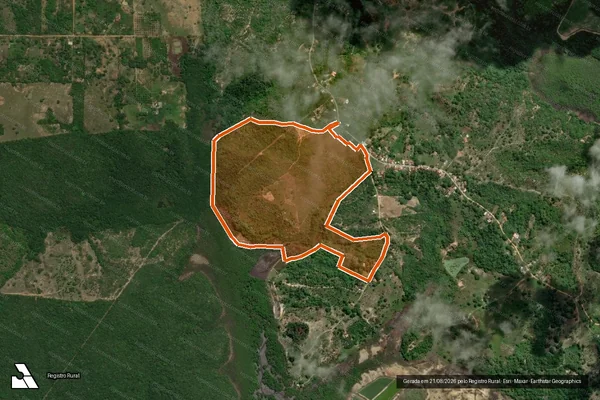 Imagem de satélite de Sitio Cipo em SÃO CRISTÓVÃO - SE