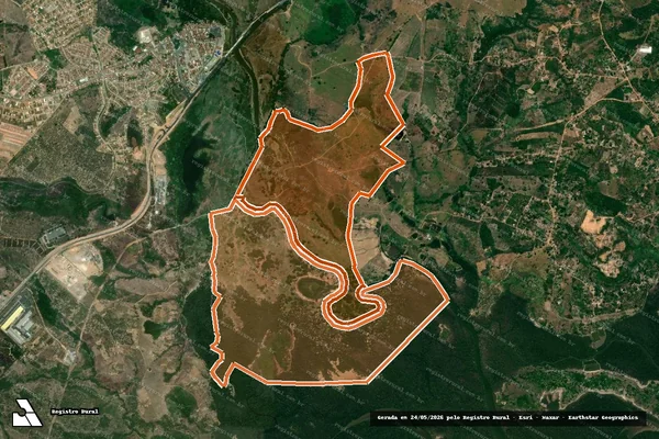 Imagem de satélite de Fazenda Redenção I em SÃO CRISTÓVÃO - SE