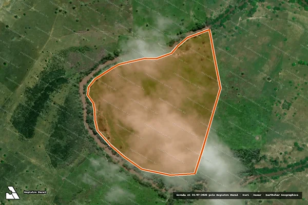 Imagem de satélite de FAZENDA LAGOA DO MATO em TOMAR DO GERU - SE