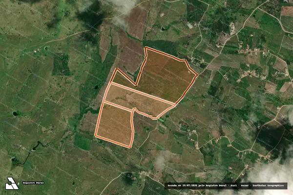 Imagem de satélite de Fazenda Cascavel em TOMAR DO GERU - SE