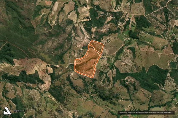 Imagem de satélite de Sitio Capim De Cheiro em LEANDRO FERREIRA - MG