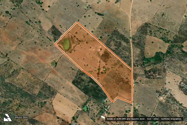 Imagem de satélite de FAZENDA BOA SORTE em SANTA BRÍGIDA - BA