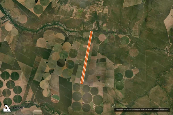 Imagem de satélite de FAZENDA FERRADURA III em BARREIRAS - BA