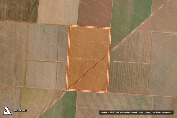 Imagem de satélite de Fazenda Santa Maria Lote 66-E em FORMOSA DO RIO PRETO - BA