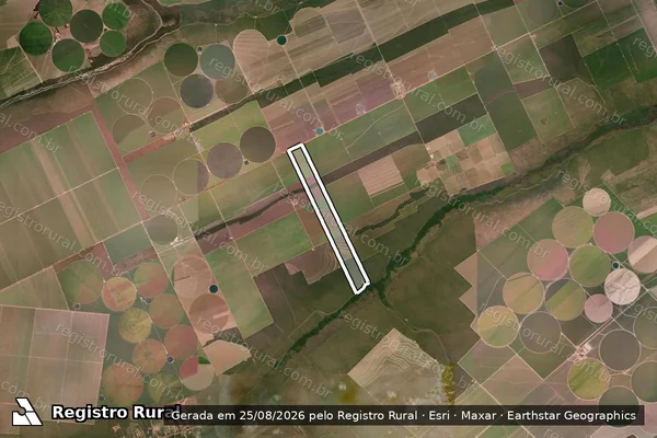 Imagem de satélite de Fazenda Cirilo em SÃO DESIDÉRIO - BA