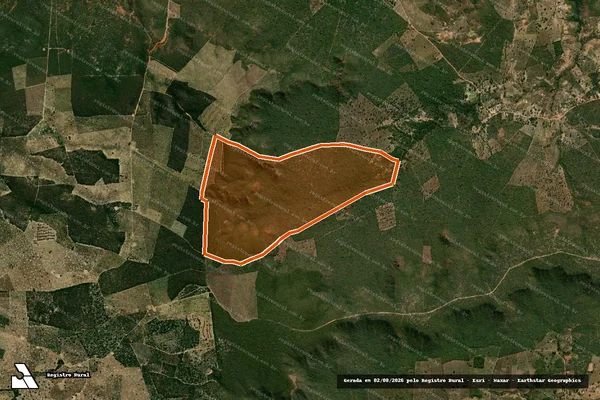 Imagem de satélite de Faz Cabiceira Grande em TABOCAS DO BREJO VELHO - BA