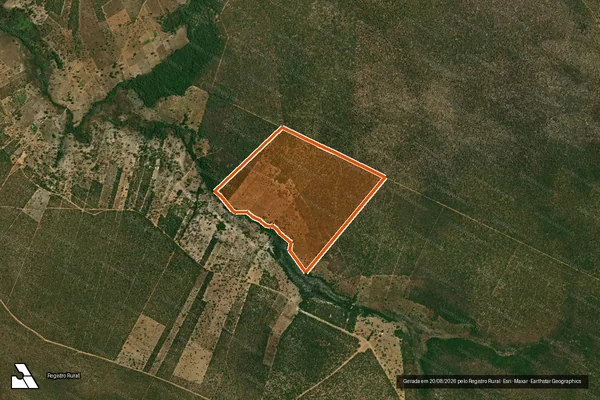 Imagem de satélite de FAZENDA LARANJEIRA em SANTA MARIA DA VITÓRIA - BA